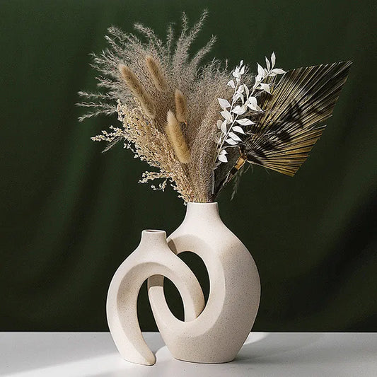 Ceramic Interlock Vase